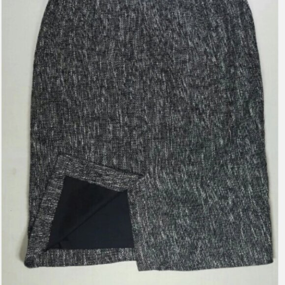 Ann Taylor Classic Tweed Pencil Sheath Dress Size 4 Elegant Business Wedding - Picture 10 of 11